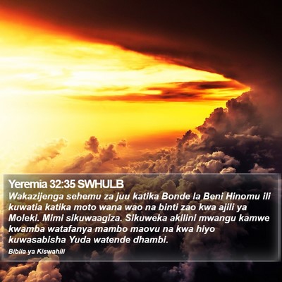 Yeremia 32:35 SWHULB Bible Verse Image