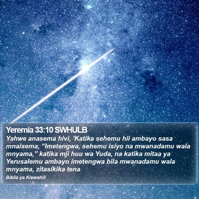 Yeremia 33:10 SWHULB Bible Verse Image
