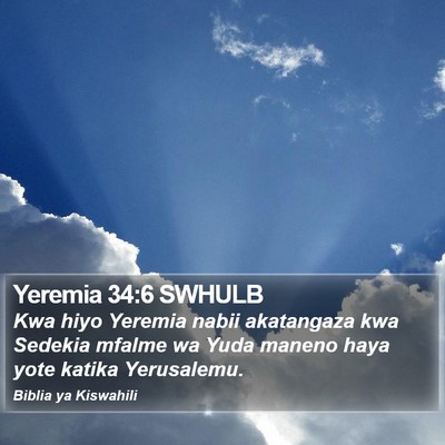 Yeremia 34:6 SWHULB Bible Verse Image