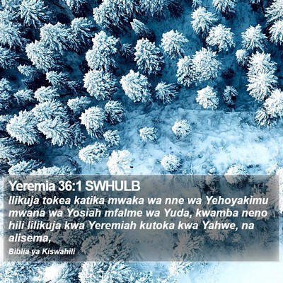 Yeremia 36:1 SWHULB Bible Verse Image