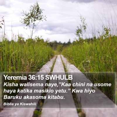 Yeremia 36:15 SWHULB Bible Verse Image