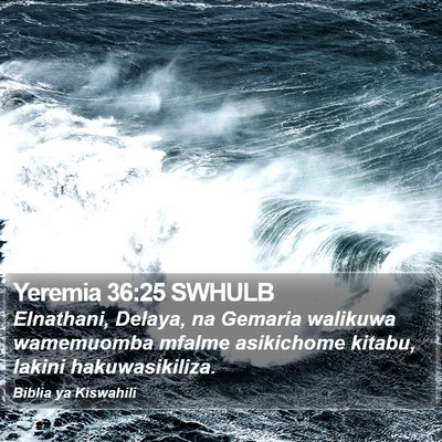 Yeremia 36:25 SWHULB Bible Verse Image