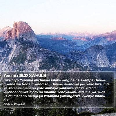 Yeremia 36:32 SWHULB Bible Verse Image