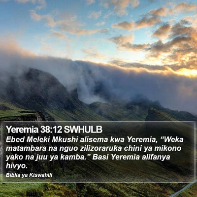 Yeremia 38:12 SWHULB Bible Verse Image