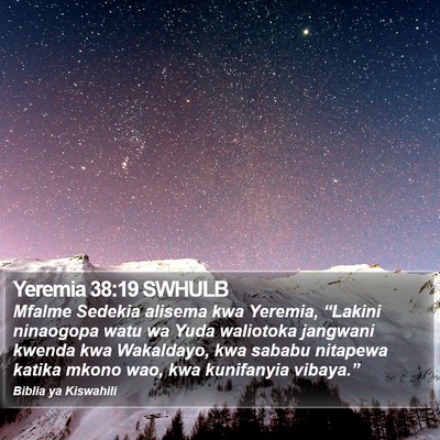 Yeremia 38:19 SWHULB Bible Verse Image