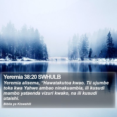 Yeremia 38:20 SWHULB Bible Verse Image
