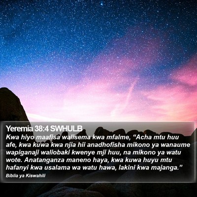 Yeremia 38:4 SWHULB Bible Verse Image