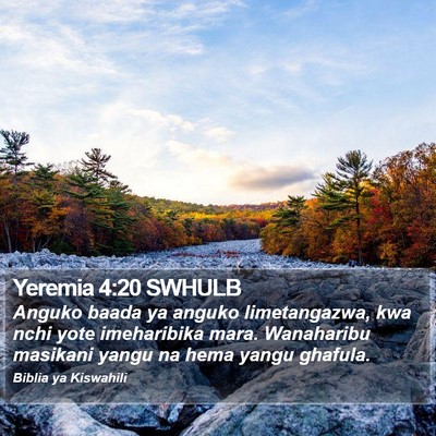 Yeremia 4:20 SWHULB Bible Verse Image
