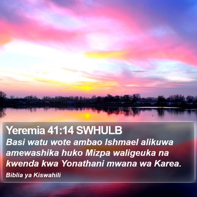 Yeremia 41:14 SWHULB Bible Verse Image