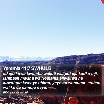 Yeremia 41:7 SWHULB Bible Verse Image