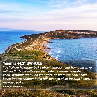 Yeremia 44:21 SWHULB Bible Verse Image