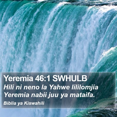Yeremia 46:1 SWHULB Bible Verse Image