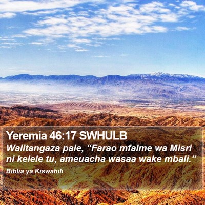 Yeremia 46:17 SWHULB Bible Verse Image