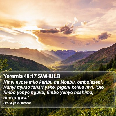Yeremia 48:17 SWHULB Bible Verse Image