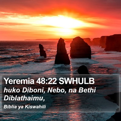 Yeremia 48:22 SWHULB Bible Verse Image