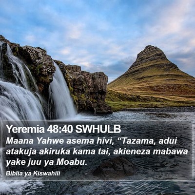 Yeremia 48:40 SWHULB Bible Verse Image