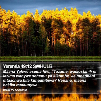 Yeremia 49:12 SWHULB Bible Verse Image