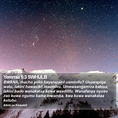 Yeremia 5:3 SWHULB Bible Verse Image