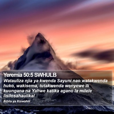 Yeremia 50:5 SWHULB Bible Verse Image