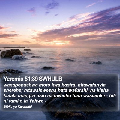 Yeremia 51:39 SWHULB Bible Verse Image