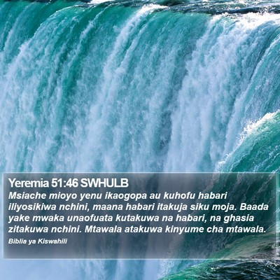 Yeremia 51:46 SWHULB Bible Verse Image