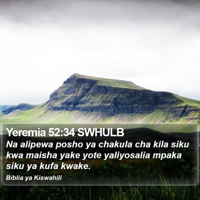 Yeremia 52:34 SWHULB Bible Verse Image