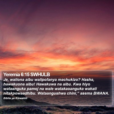 Yeremia 6:15 SWHULB Bible Verse Image