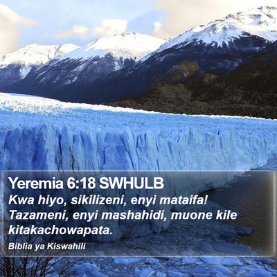 Yeremia 6:18 SWHULB Bible Verse Image