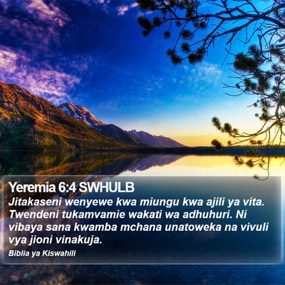 Yeremia 6:4 SWHULB Bible Verse Image