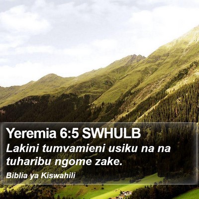 Yeremia 6:5 SWHULB Bible Verse Image
