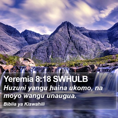 Yeremia 8:18 SWHULB Bible Verse Image