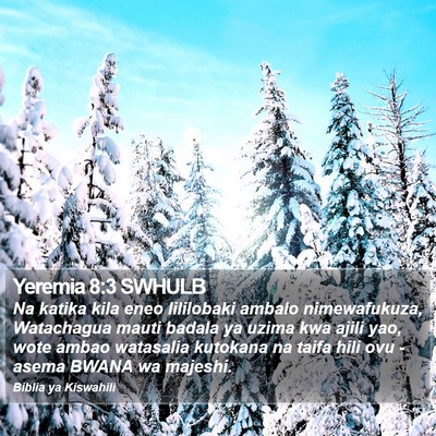 Yeremia 8:3 SWHULB Bible Verse Image