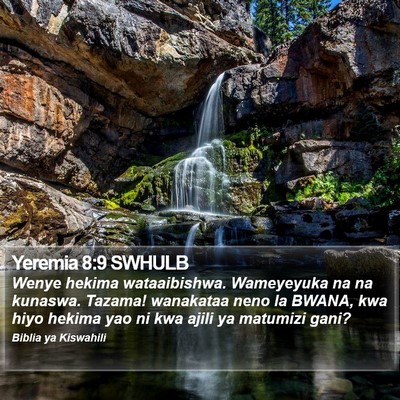 Yeremia 8:9 SWHULB Bible Verse Image