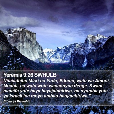 Yeremia 9:26 SWHULB Bible Verse Image