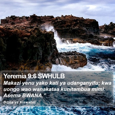 Yeremia 9:6 SWHULB Bible Verse Image