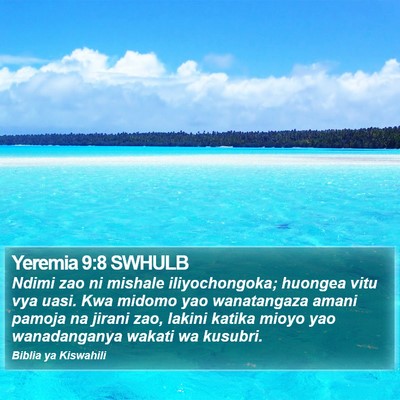 Yeremia 9:8 SWHULB Bible Verse Image