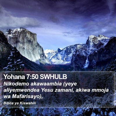 Yohana 7:50 SWHULB Bible Verse Image