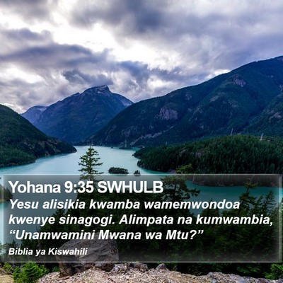 Yohana 9:35 SWHULB Bible Verse Image