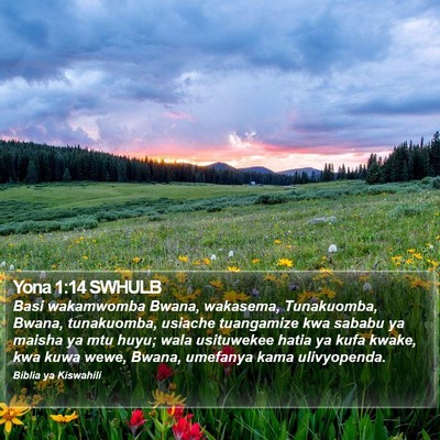 Yona 1:14 SWHULB Bible Verse Image