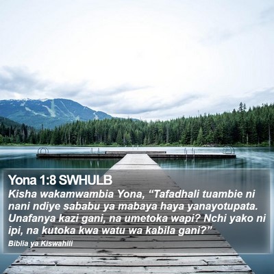 Yona 1:8 SWHULB Bible Verse Image