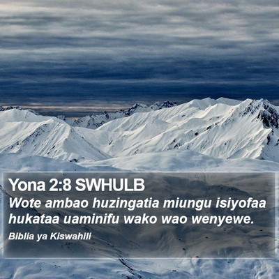Yona 2:8 SWHULB Bible Verse Image