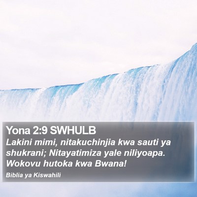 Yona 2:9 SWHULB Bible Verse Image