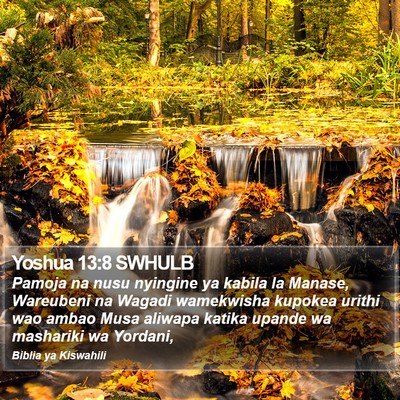 Yoshua 13:8 SWHULB Bible Verse Image