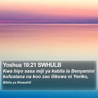 Yoshua 18:21 SWHULB Bible Verse Image