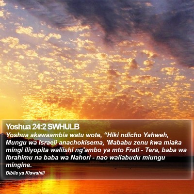 Yoshua 24:2 SWHULB Bible Verse Image