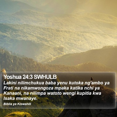 Yoshua 24:3 SWHULB Bible Verse Image