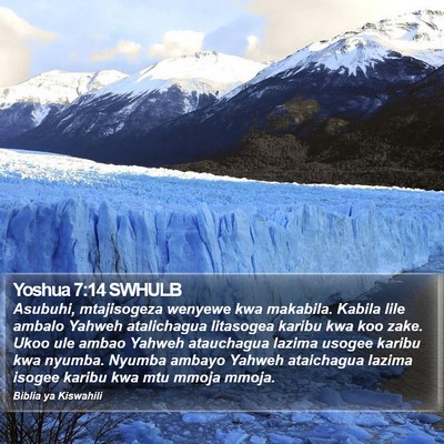 Yoshua 7:14 SWHULB Bible Verse Image