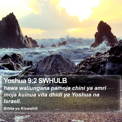 Yoshua 9:2 SWHULB Bible Verse Image
