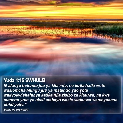 Yuda 1:15 SWHULB Bible Verse Image