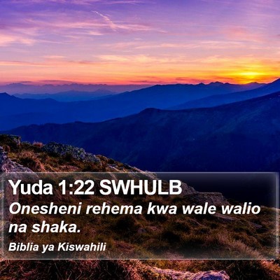 Yuda 1:22 SWHULB Bible Verse Image